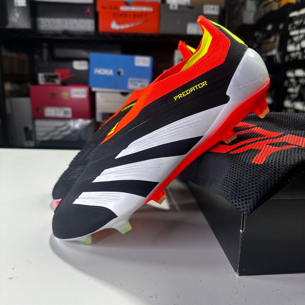 Adidas Predator Elite LL FG Solar Energy Pack Soccer Cleats IE1805 Mens Size 9.5